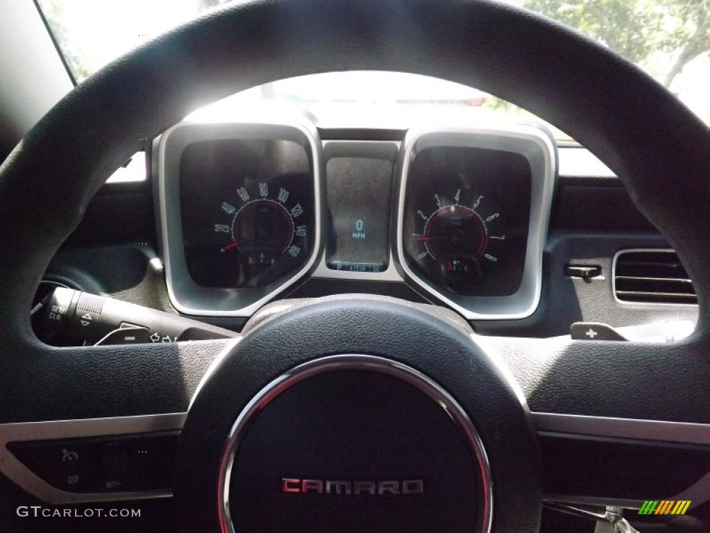 2011 Camaro LT Coupe - Rally Yellow / Gray photo #13