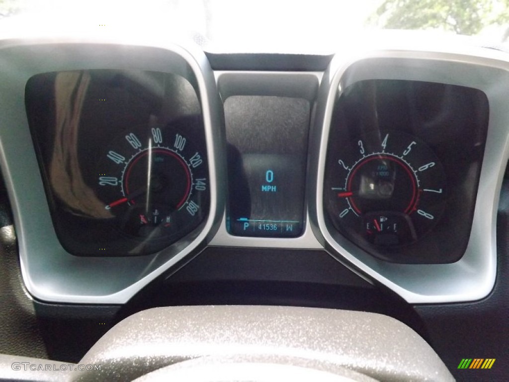 2011 Camaro LT Coupe - Rally Yellow / Gray photo #14