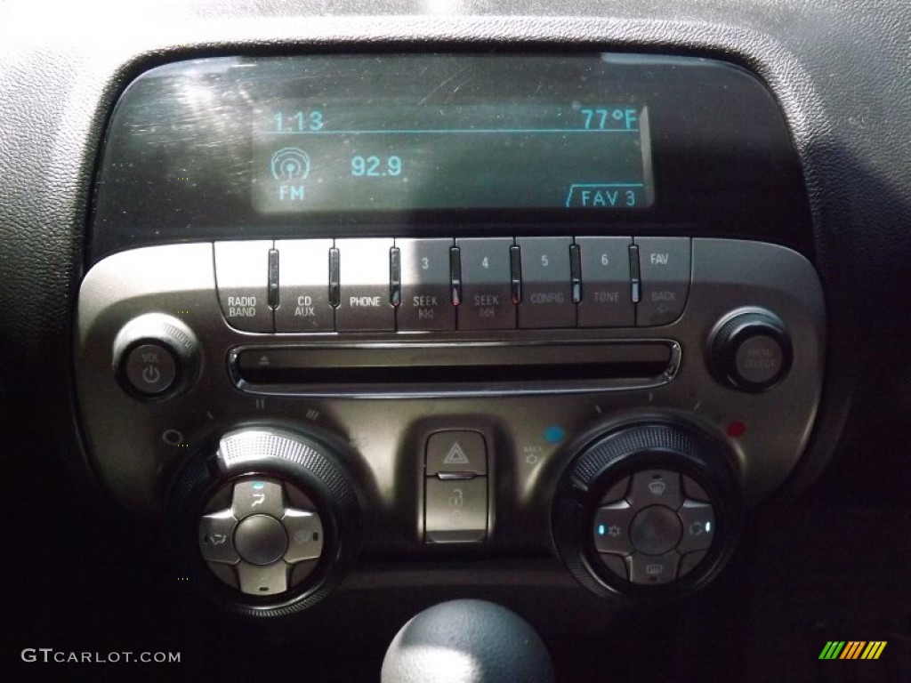 2011 Camaro LT Coupe - Rally Yellow / Gray photo #16