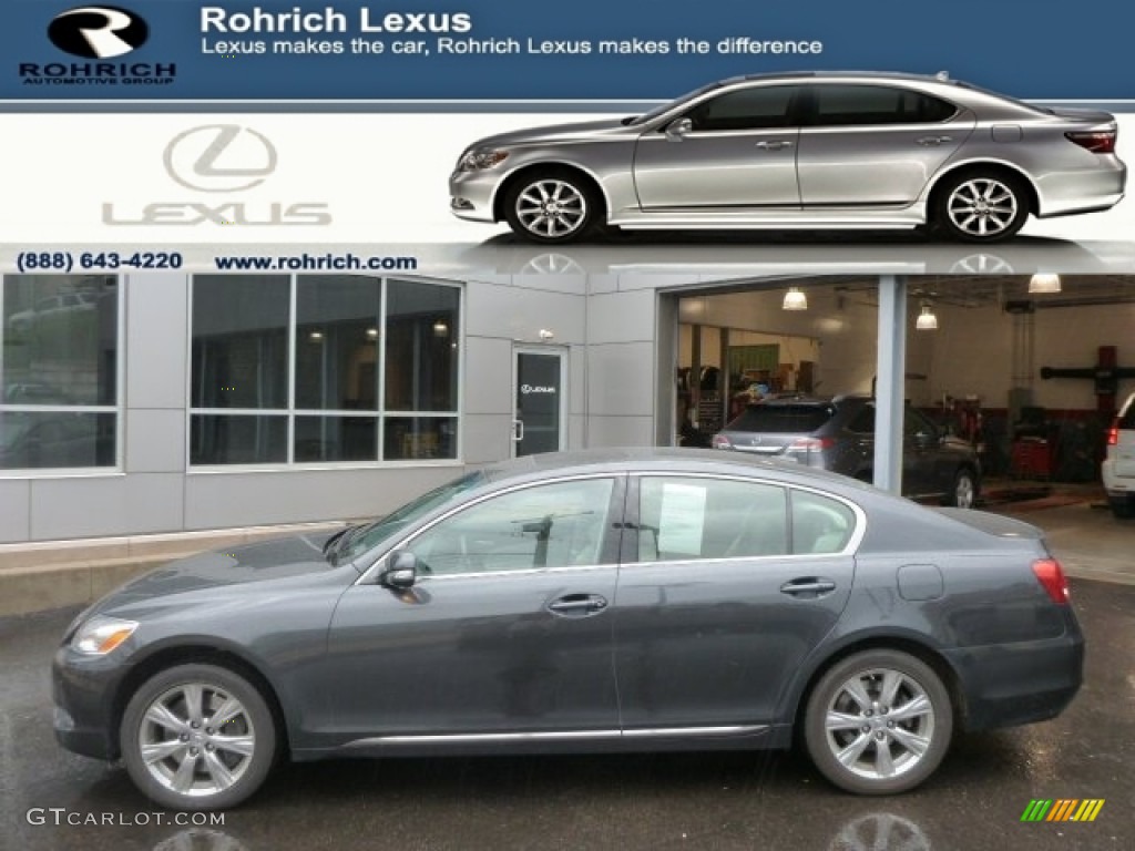 2010 GS 350 AWD - Smokey Granite Mica / Light Gray photo #1