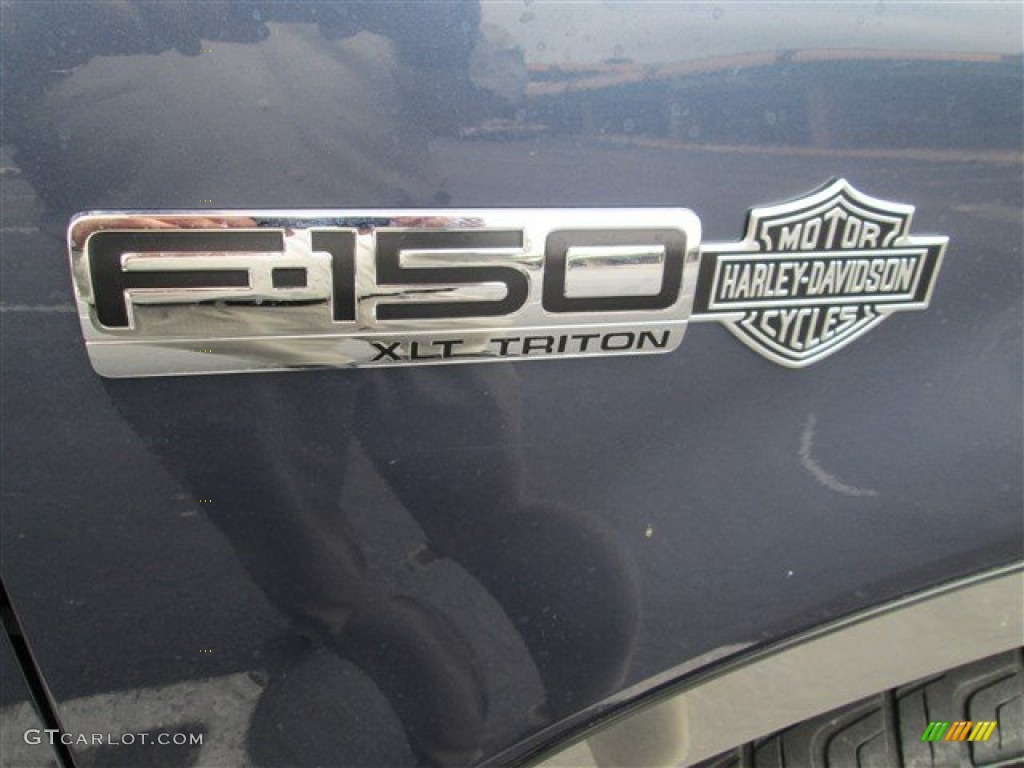 2005 F150 XLT SuperCrew - Medium Wedgewood Blue Metallic / Medium Flint Grey photo #2