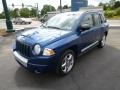 2010 Deep Water Blue Pearl Jeep Compass Limited 4x4  photo #3