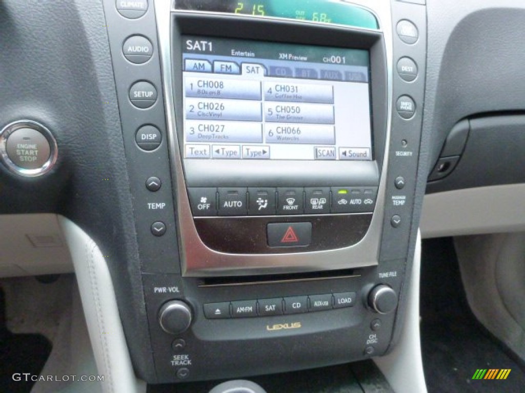 2010 Lexus GS 350 AWD Controls Photo #81479379