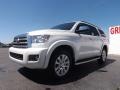 Blizzard White Pearl - Sequoia Platinum 4WD Photo No. 3