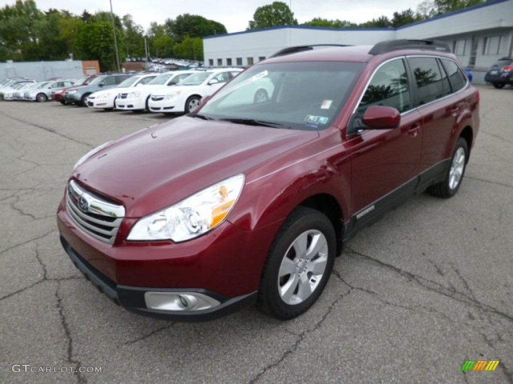 Ruby Red Pearl 2012 Subaru Outback 2.5i Premium Exterior Photo #81480615