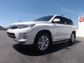 2013 Blizzard White Pearl Toyota Highlander Hybrid Limited 4WD  photo #3