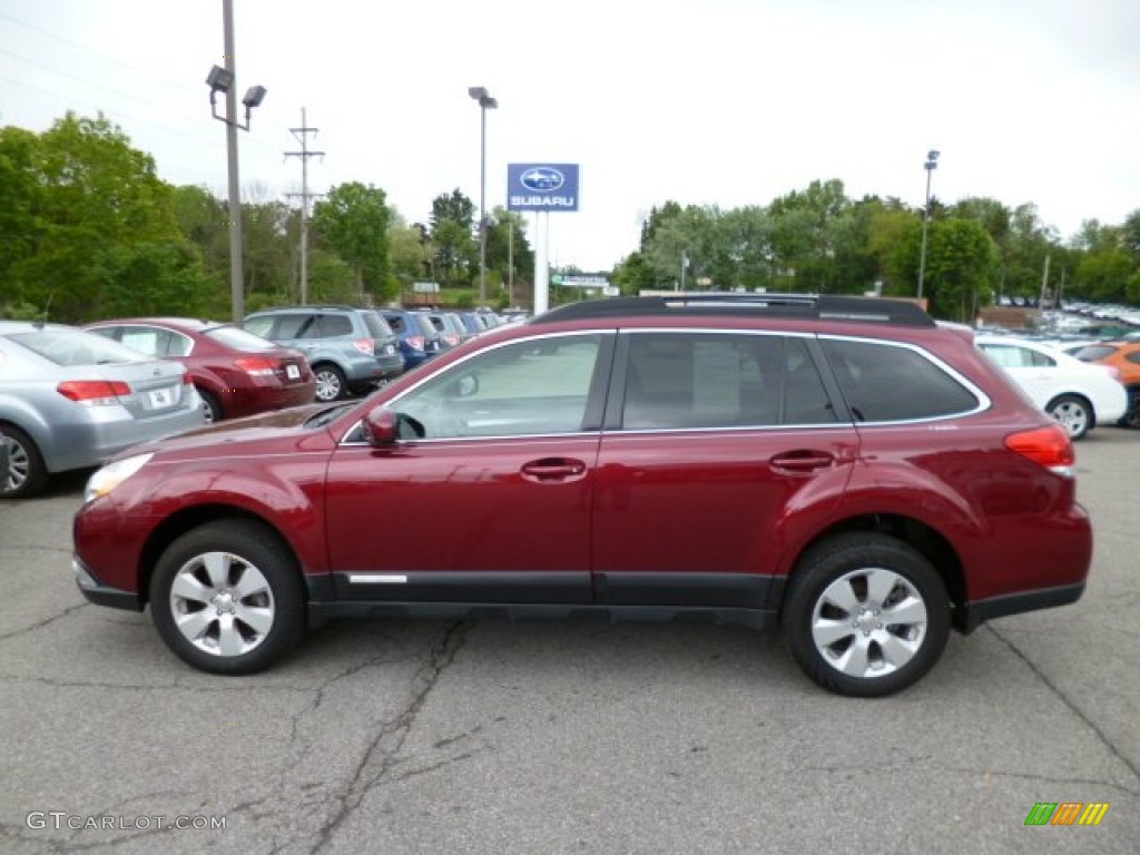 Ruby Red Pearl 2012 Subaru Outback 2.5i Premium Exterior Photo #81480639