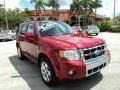 Sangria Red Metallic 2010 Ford Escape Limited V6