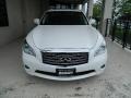 Moonlight White 2012 Infiniti M Hybrid Sedan