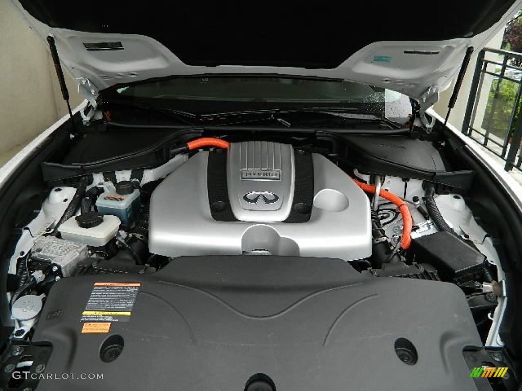 2012 Infiniti M Hybrid Sedan Engine Photos