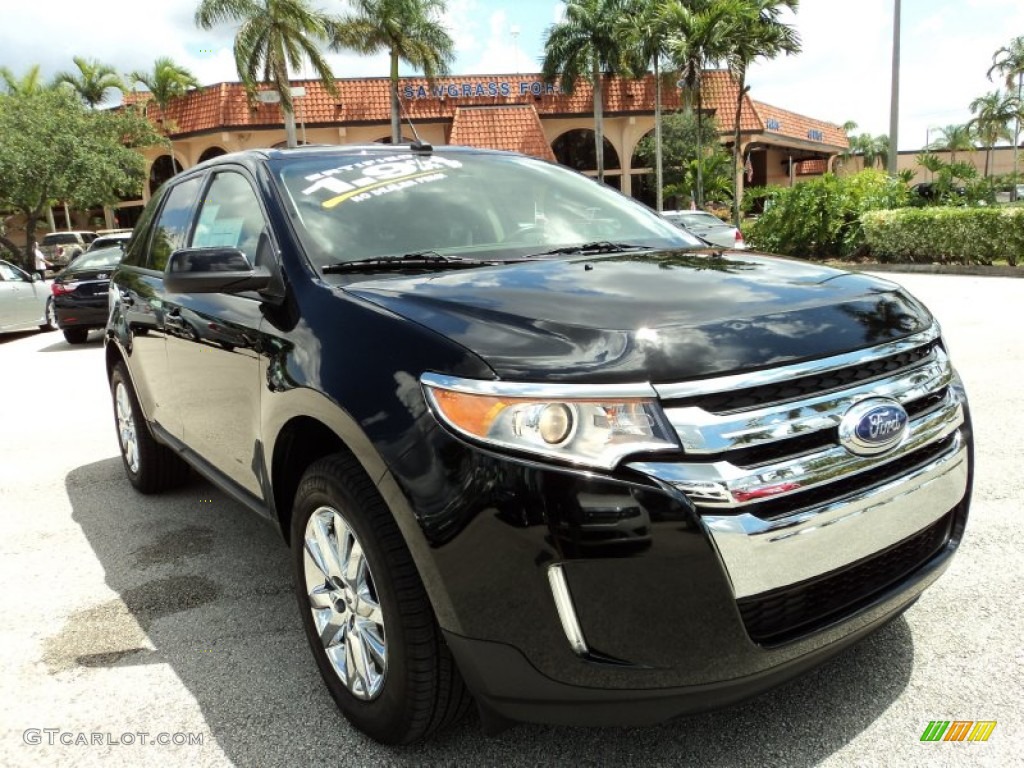 2012 Edge SEL - Black / Charcoal Black photo #1