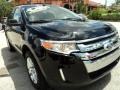 2012 Black Ford Edge SEL  photo #2