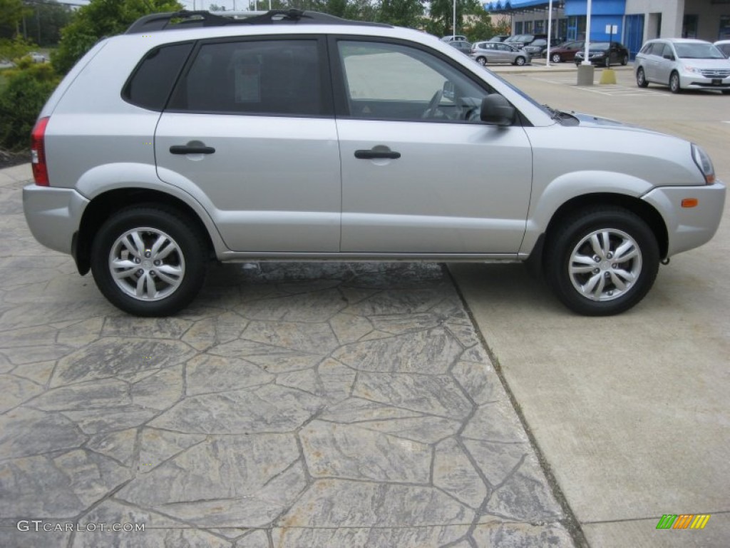 2009 Tucson GLS - Platinum / Gray photo #4