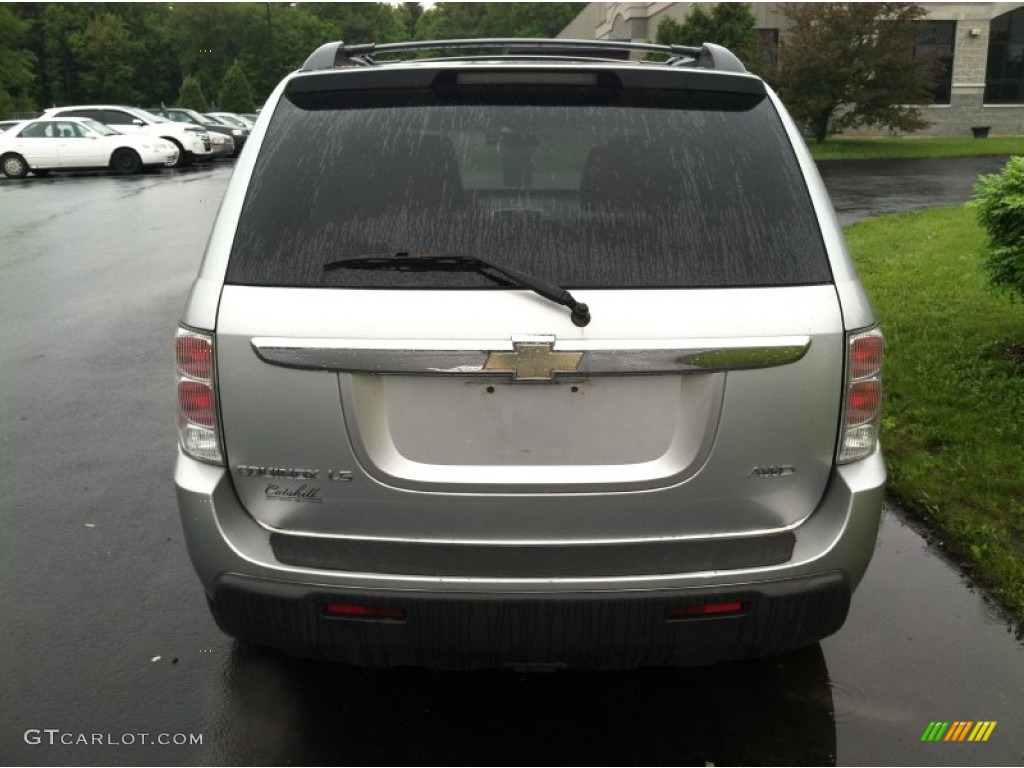 2005 Equinox LS AWD - Galaxy Silver Metallic / Light Gray photo #6