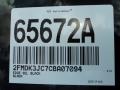 2012 Black Ford Edge SEL  photo #35