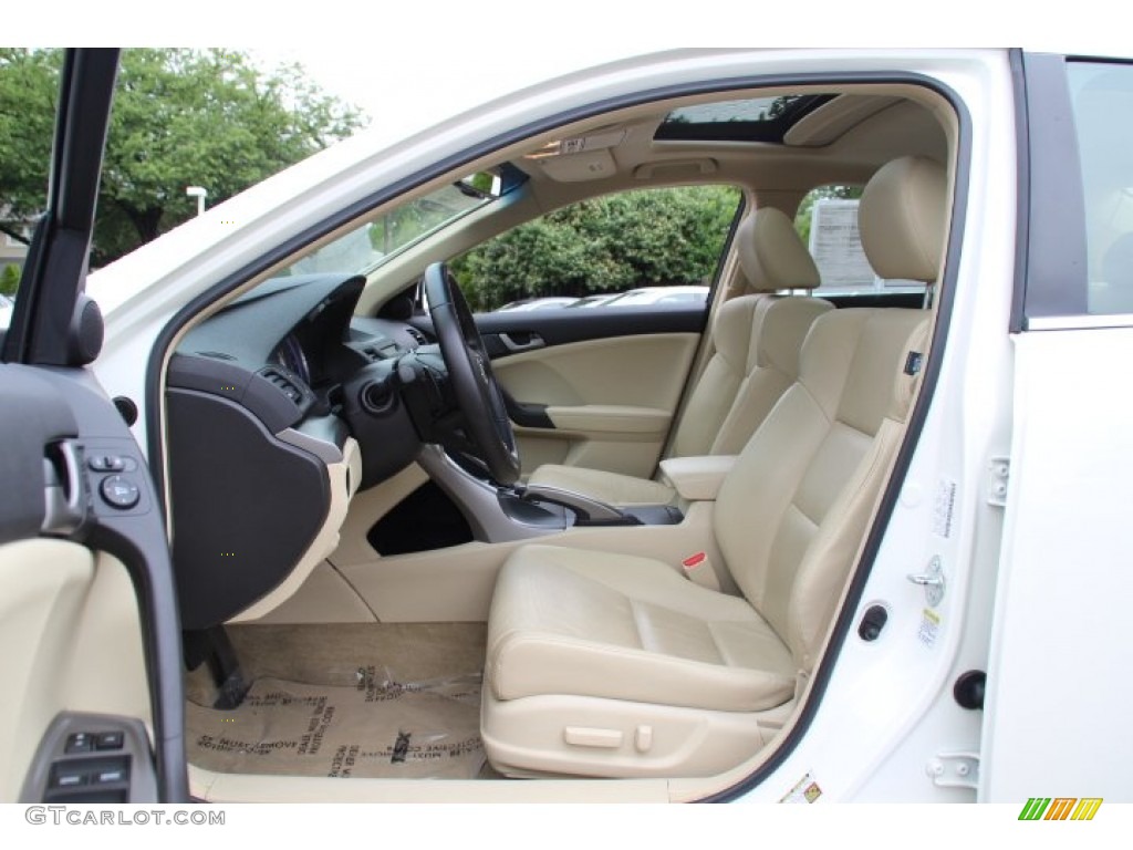 Parchment Interior 2010 Acura TSX Sedan Photo #81482609