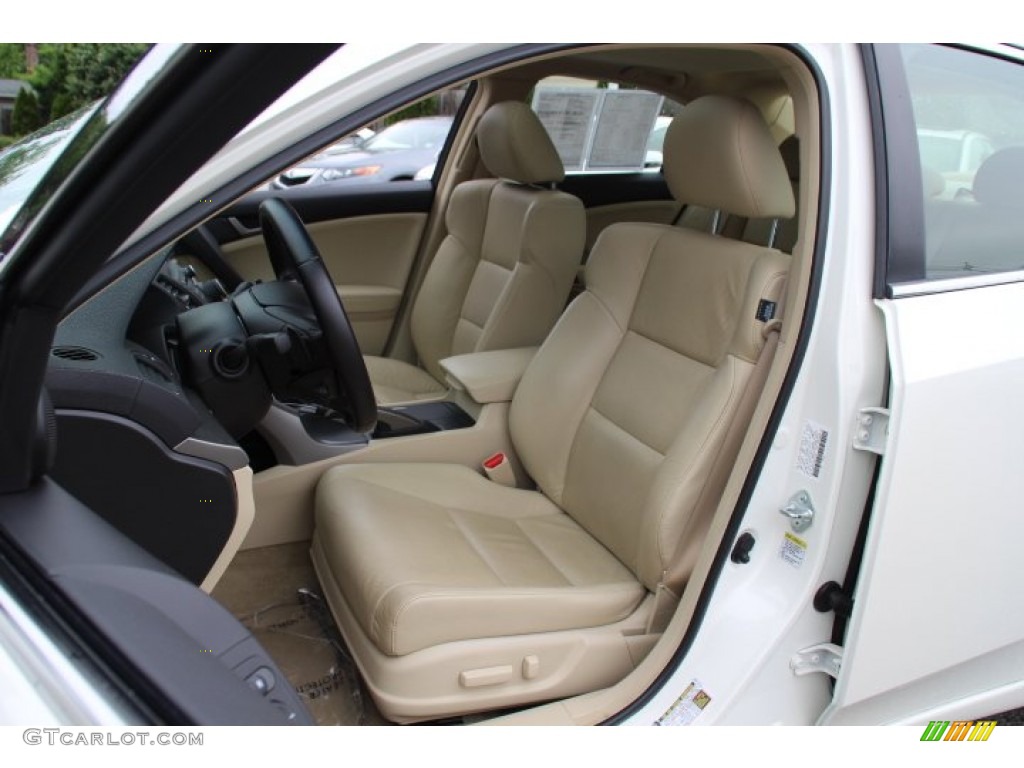 Parchment Interior 2010 Acura TSX Sedan Photo #81482628