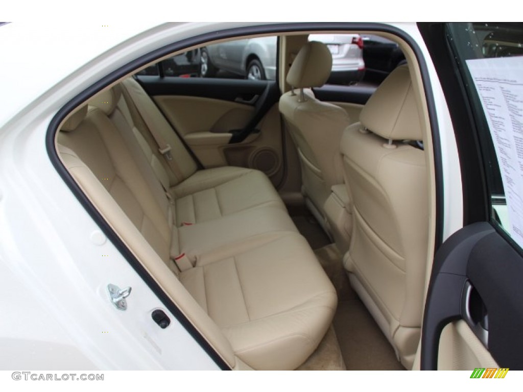 2010 Acura TSX Sedan Rear Seat Photo #81482858