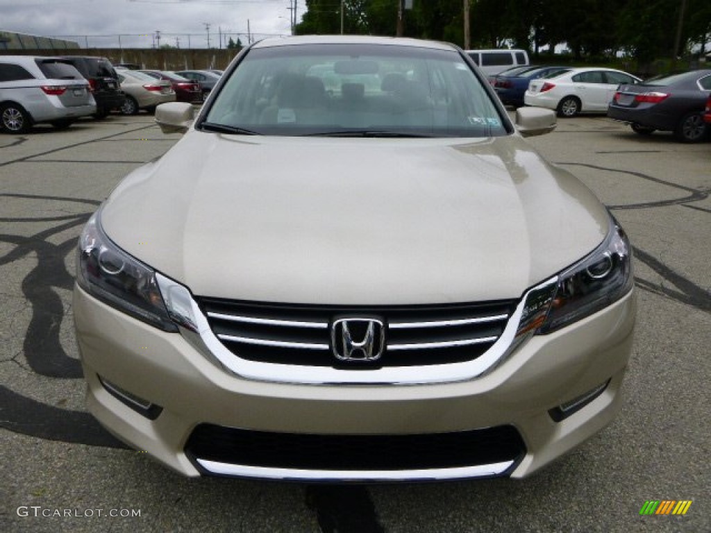 2013 Accord EX Sedan - Champagne Frost Pearl / Ivory photo #8