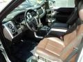Sienna Brown/Black Interior Photo for 2011 Ford F150 #81483005