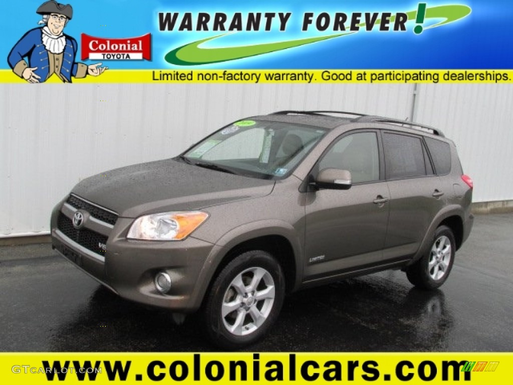 2009 RAV4 Limited V6 4WD - Pyrite Mica / Sand Beige photo #1