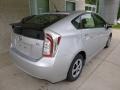 2013 Classic Silver Metallic Toyota Prius Three Hybrid  photo #2