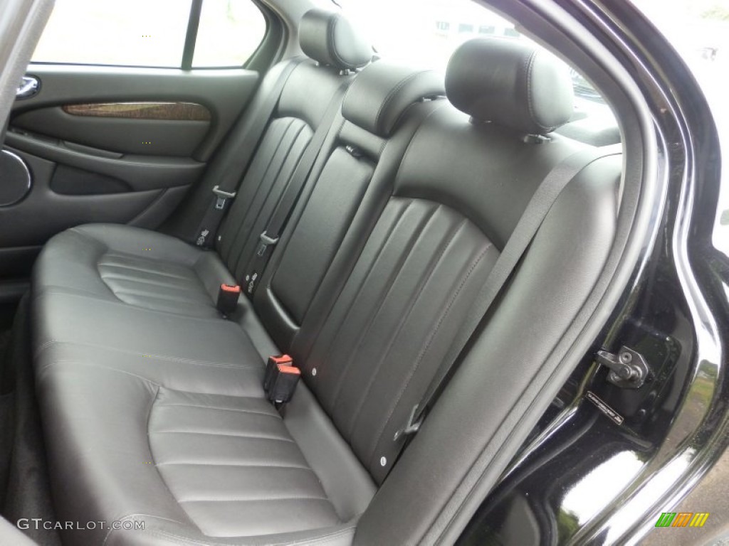 2008 Jaguar X-Type 3.0 Sedan Rear Seat Photos