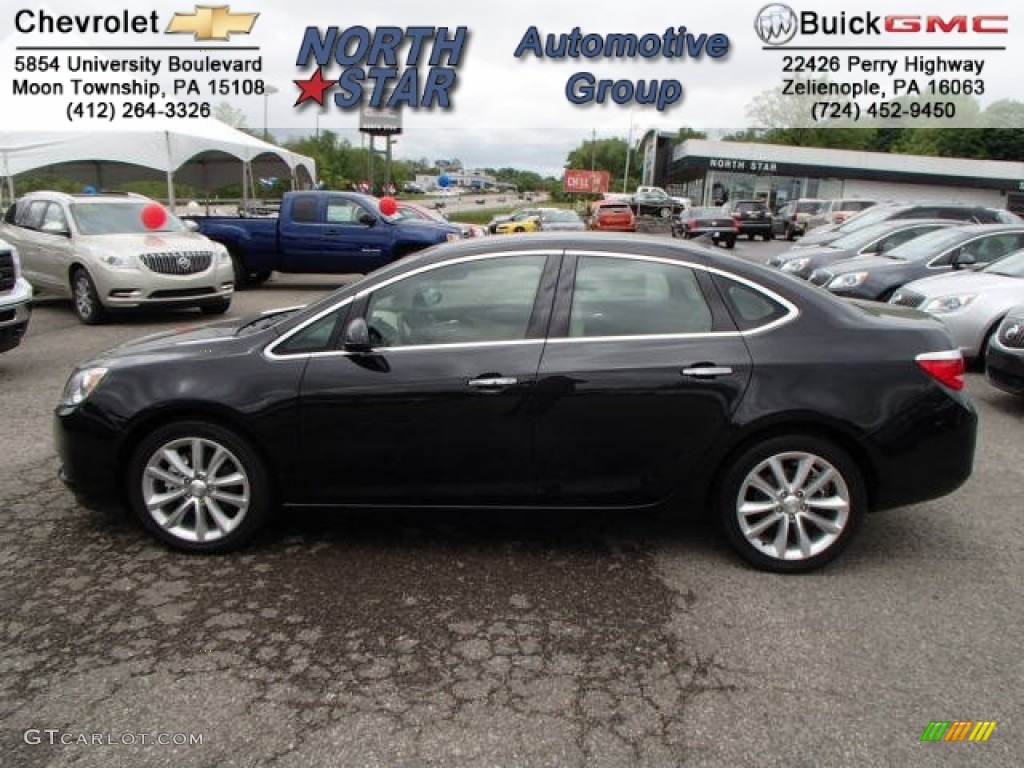 2013 Verano FWD - Carbon Black Metallic / Cashmere photo #1