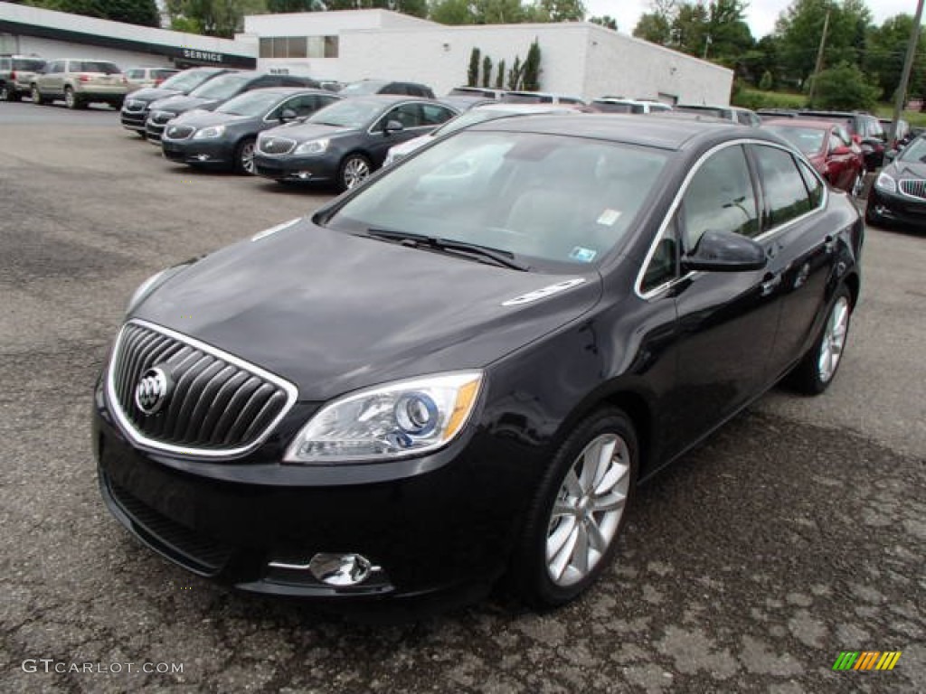 2013 Verano FWD - Carbon Black Metallic / Cashmere photo #2