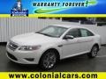 White Suede Metallic 2010 Ford Taurus Limited