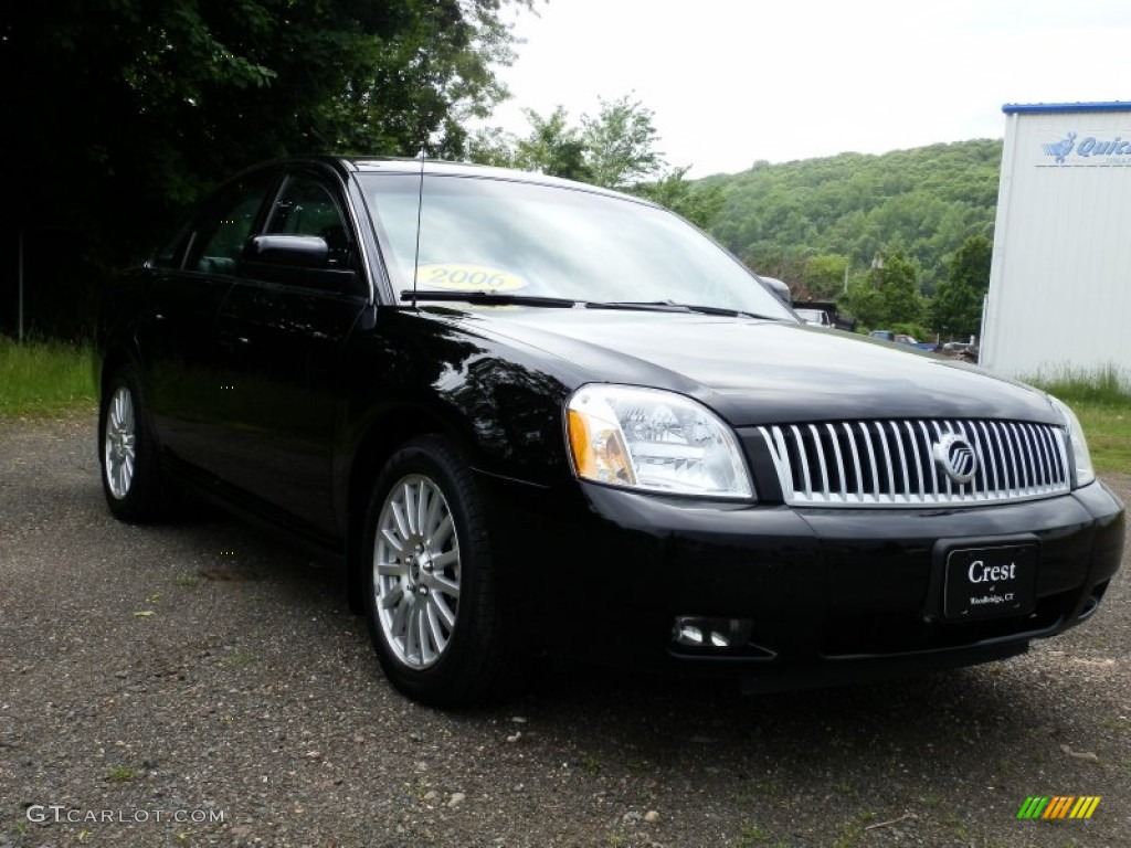 2006 Montego Premier AWD - Black / Shale photo #3