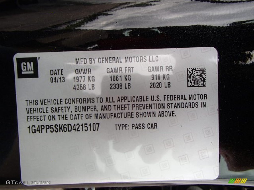 2013 Verano FWD - Carbon Black Metallic / Cashmere photo #20