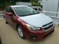 Camellia Red Pearl - Impreza 2.0i Premium 5 Door Photo No. 8