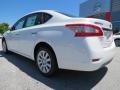 2013 Aspen White Nissan Sentra SV  photo #3