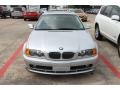 2001 Titanium Silver Metallic BMW 3 Series 325i Coupe  photo #2