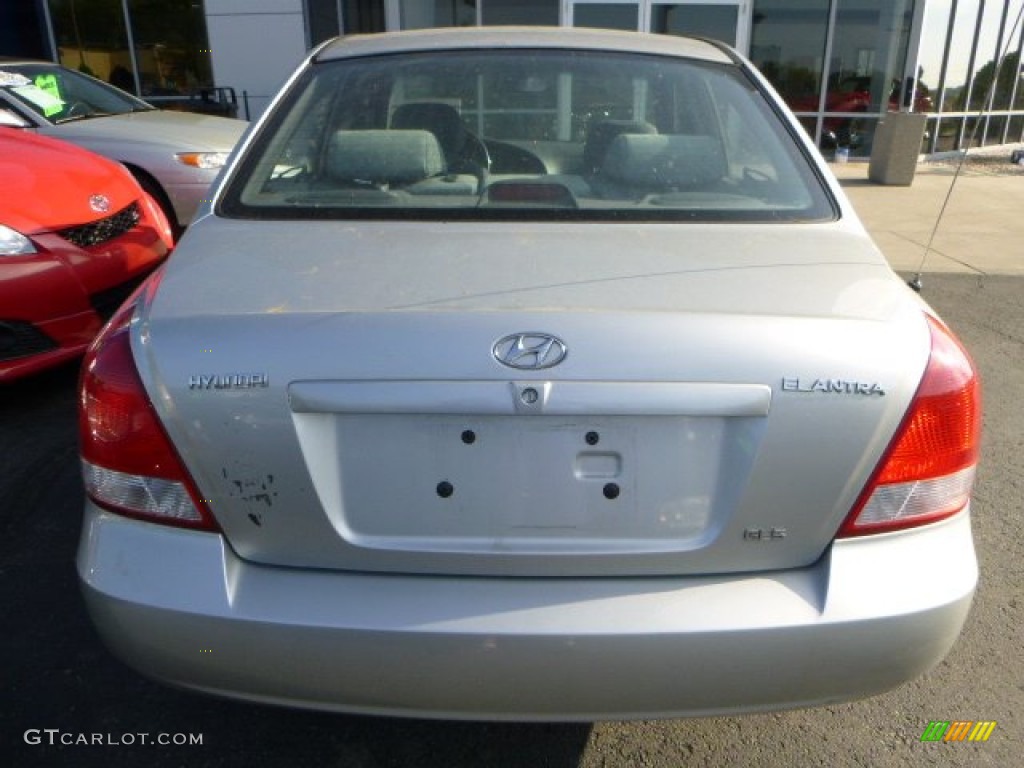 2001 Elantra GLS - Pewter / Gray photo #3