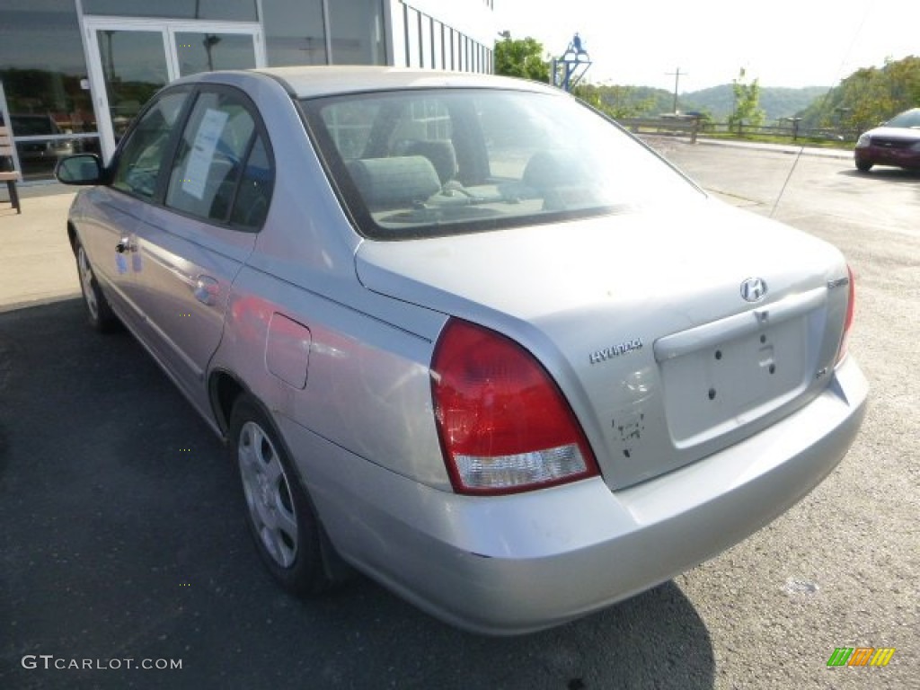2001 Elantra GLS - Pewter / Gray photo #4