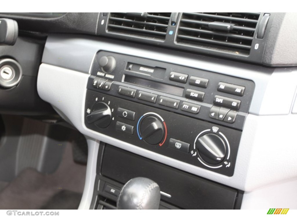 2001 3 Series 325i Coupe - Titanium Silver Metallic / Grey photo #15