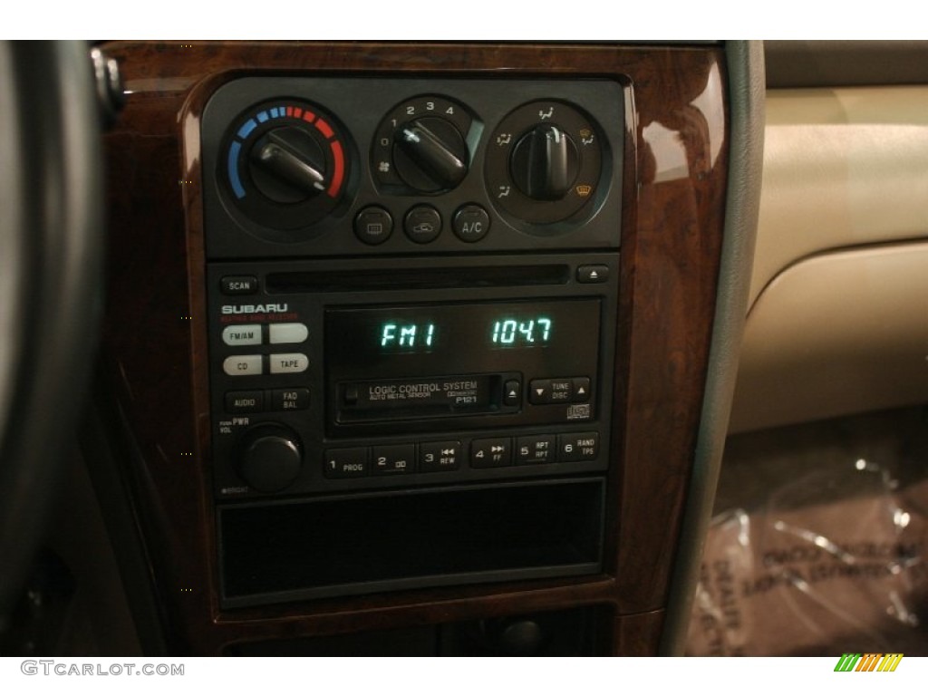 2002 Outback Limited Wagon - Regatta Red Pearl / Beige photo #8