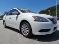 2013 Aspen White Nissan Sentra SV  photo #7