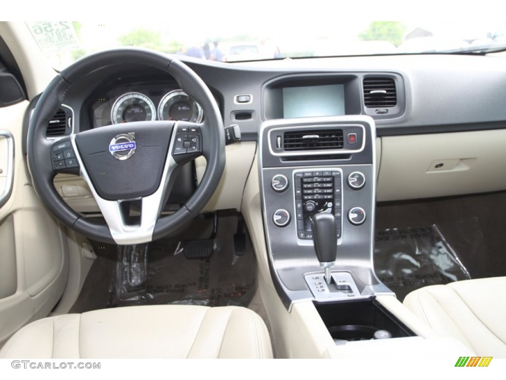 2012 Volvo S60 T5 Soft Beige Dashboard Photo #81488544