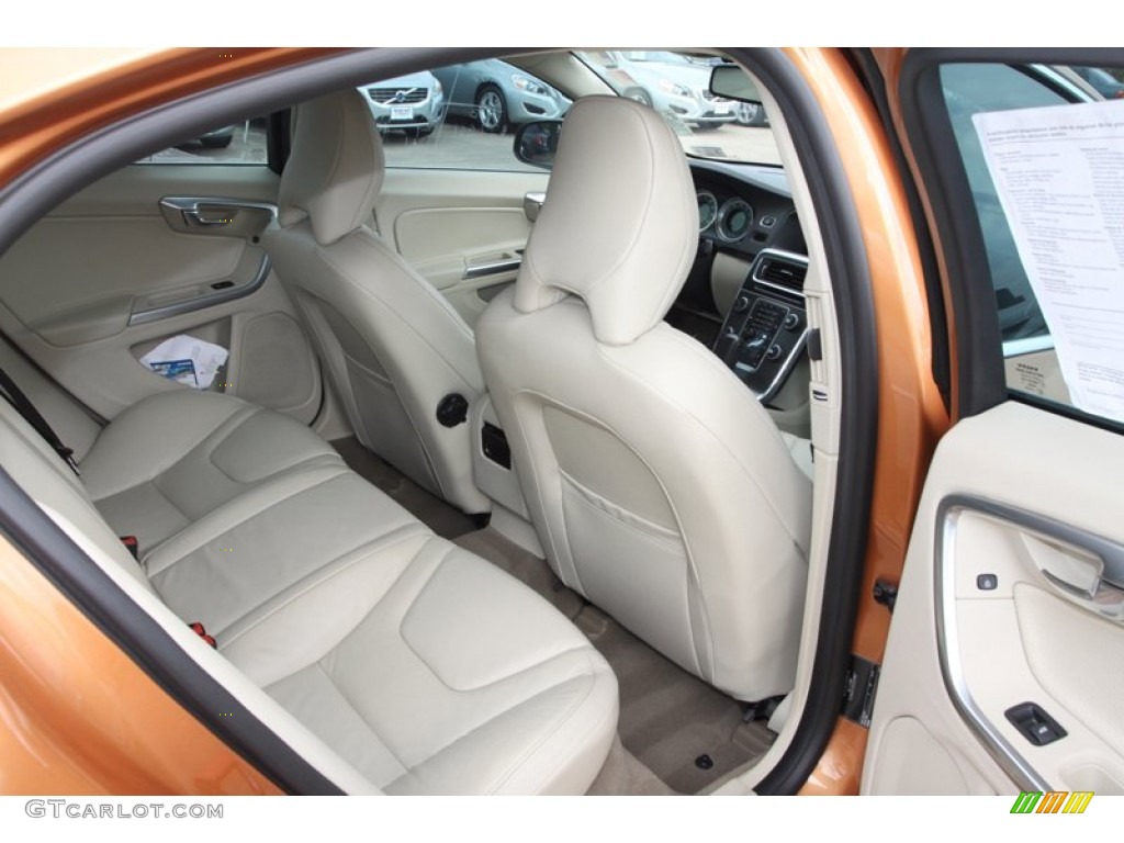 2012 S60 T5 - Vibrant Copper Metallic / Soft Beige photo #18