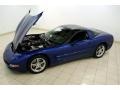 2002 Electron Blue Metallic Chevrolet Corvette Coupe  photo #23