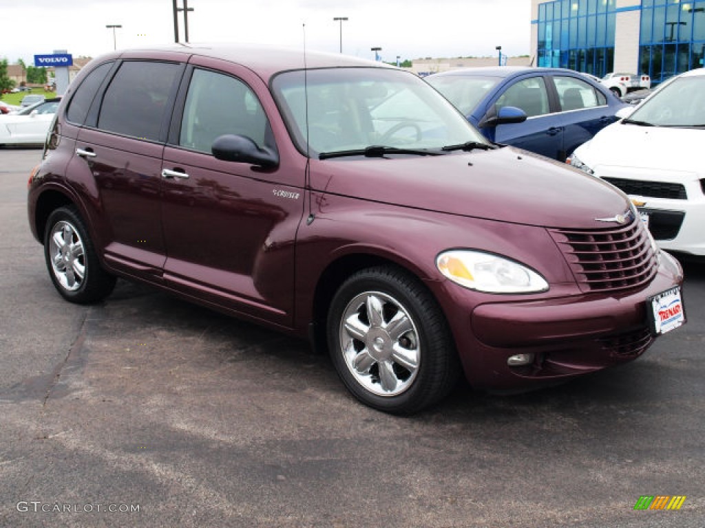 2003 PT Cruiser Touring - Deep Cranberry Pearl / Taupe/Pearl Beige photo #2