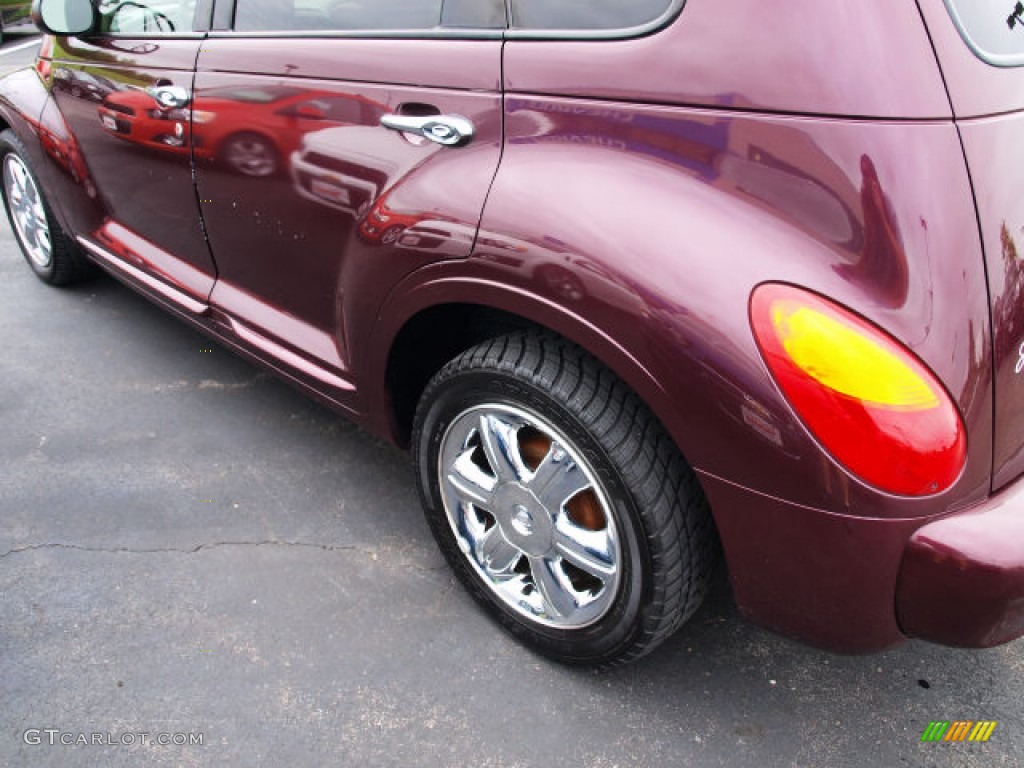 2003 PT Cruiser Touring - Deep Cranberry Pearl / Taupe/Pearl Beige photo #4