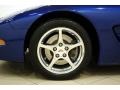 2002 Electron Blue Metallic Chevrolet Corvette Coupe  photo #26