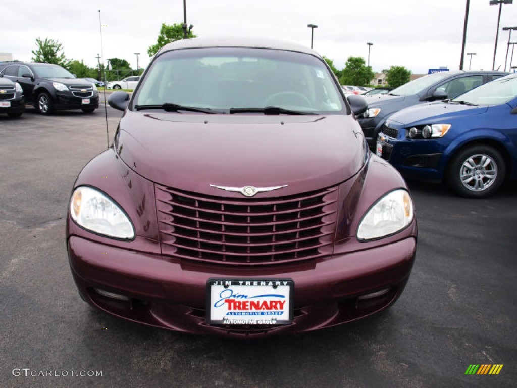 2003 PT Cruiser Touring - Deep Cranberry Pearl / Taupe/Pearl Beige photo #8
