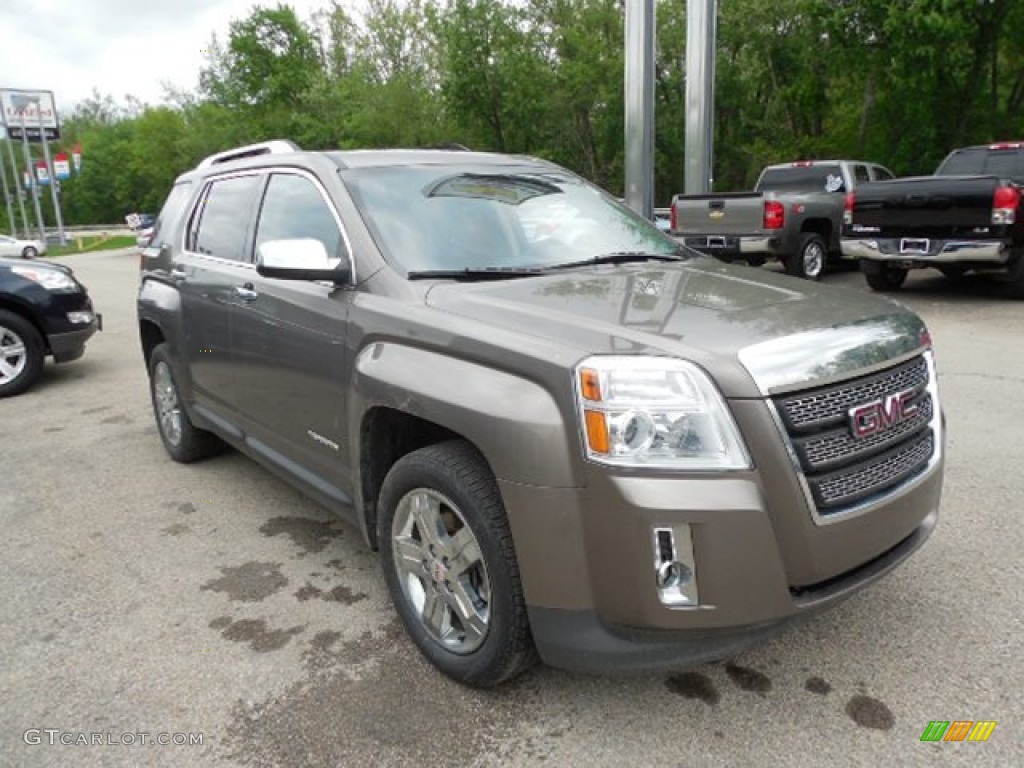 Mocha Steel Metallic 2012 GMC Terrain SLT AWD Exterior Photo #81488858