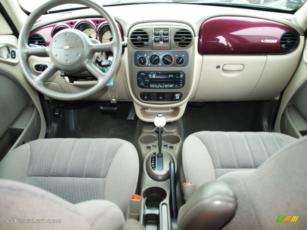 2003 PT Cruiser Touring - Deep Cranberry Pearl / Taupe/Pearl Beige photo #10