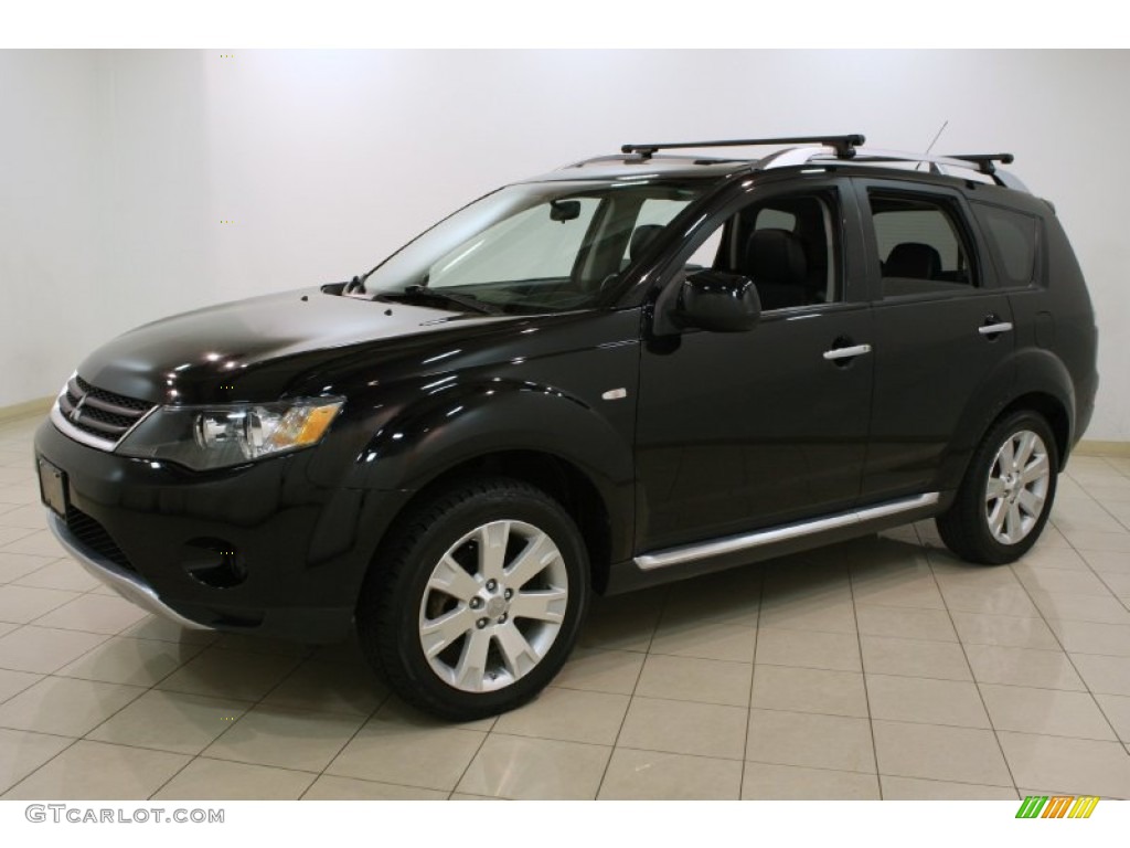 Labrador Black Pearl 2008 Mitsubishi Outlander SE 4WD Exterior Photo #81488901